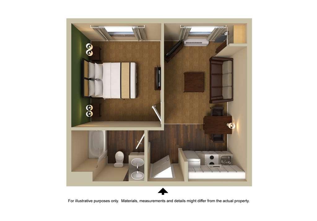 Extended Stay America Suites - Anchorage - Midtown Rom bilde
